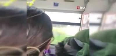 Şehir eşkıyaları İETT otob&uuml;s&uuml;n&uuml;n &ouml;n&uuml;n&uuml; kesti, taş ve sopalarla saldırdı