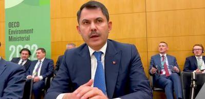 Net Sıfıra Ge&ccedil;iş'te T&uuml;rkiye kararlı... Bakan Kurum Paris'te hedefleri anlattı