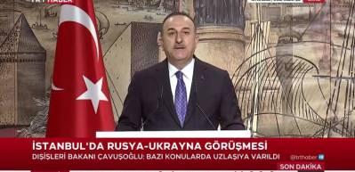 Son Dakika: &Ccedil;avuşoğlu'ndan Rusya-Ukrayna Zirvesi sonrası ilk a&ccedil;ıklama