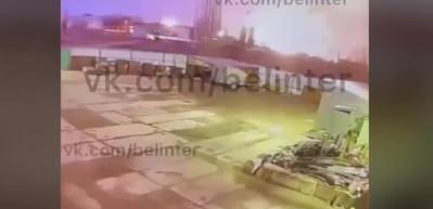 Ukrayna Helikopteri Rus petrol rafinerisini vurdu
