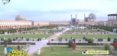 İsfahan'da tarihi yapıların çevrelediği dünyanın ikinci büyük meydanı