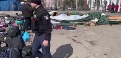 Son dakika: Rusya'nın Ukrayna işgali 44. g&uuml;n&uuml;nde: Rusya tren istasyonunu vurdu!