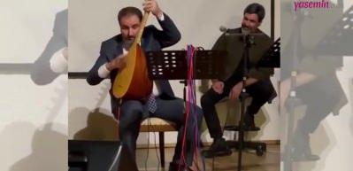 AK Parti Genel Başkan Yardımcısı Mustafa Şen'den bağlama resitali! Uğur Işılak'ı mest etti