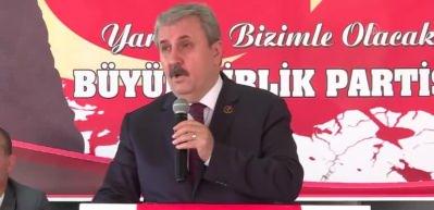 BBP lideri Destici'den HDP a&ccedil;ıklaması!