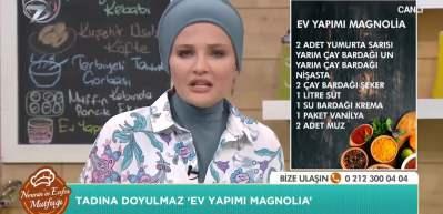 En kolay magnolia tatlısı nasıl yapılır? 