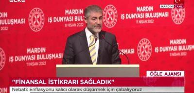 Bakan Nebati'den enflasyon a&ccedil;ıklaması
