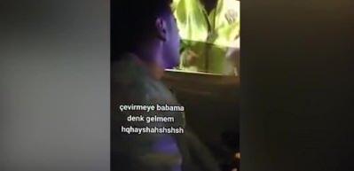 &Ccedil;evirmeye giren gen&ccedil;, karşısında polis babasını g&ouml;r&uuml;nce şaşırdı