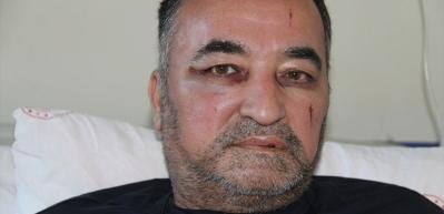 Darbedilen yazar Erg&uuml;n Poyraz, Kuşadası Belediye Başkanını su&ccedil;ladı