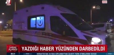 Gazeteci Poyraz'a &ouml;ld&uuml;resiye darp! En son CHP'li belediyedeki yolsuzluğu ifşa etmişti