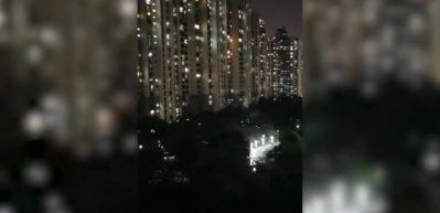 Korku filmi gibi... &Ccedil;in'de halkın isyan &ccedil;ığlıkları kameralara b&ouml;yle yansıdı