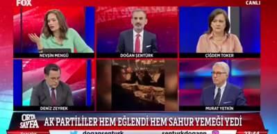 Nevşin Meng&uuml;, AK Parti'nin sahur programına sahip &ccedil;ıktı: Acayip bir şey yok
