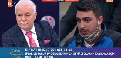 Nihat Hatipoğlu'nun yine soruya gelen tepkisi g&uuml;ndem oldu!