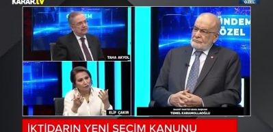 Temel Karamollaoğlu: Bunu kamuoyuna ilk defa s&ouml;yl&uuml;yorum. &Uuml;&ccedil;&uuml;nc&uuml; ittifak olabilir