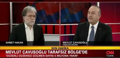 Bakan &Ccedil;avuşoğlu: 500 bin Suriyeli &uuml;lkesine d&ouml;nd&uuml;