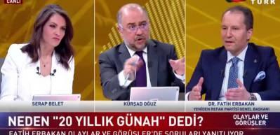 Fatih Erbakan se&ccedil;im 2. tura kalırsa Recep Tayyip Erdoğan'ı destekleriz dedi