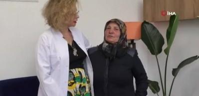 Kars'ta 65 yaşındaki kadın karın ağrısıyla gitti, karnından 6 kiloluk kitle &ccedil;ıkarıldı
