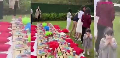 Pelin Akil ve Anıl Altan'ın ikiz kızları Alin ve Lina'nın doğum g&uuml;n&uuml; partisine &uuml;nl&uuml; akını!