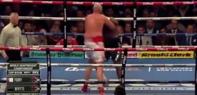 Tyson Fury, Dillian Whyte'ı 6 rauntta nakavt etti! Tarihi ma&ccedil;ta tarihi performans