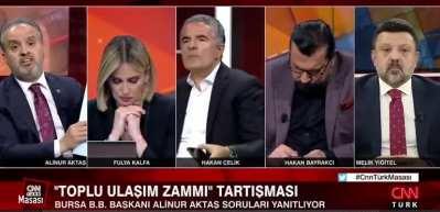 Alinur Aktaş'tan canlı yayında tepki: 30 tane b&uuml;y&uuml;kşehirden 24 tanesinde yok