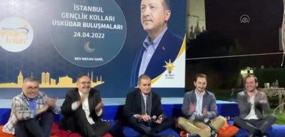 Cumhurbaşkanı Erdoğan, &Uuml;sk&uuml;dar Buluşmaları'na telefonla bağlandı