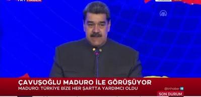 Venezuela Devlet Başkanı Maduro 'Biz T&uuml;rkiye'nin en iyi dostuyuz' a&ccedil;ıklamasını yaptı