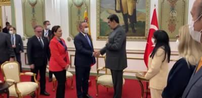 Venezuella ile dev anlaşma! &Ccedil;avuşoğlu Maduro'yla g&ouml;r&uuml;şt&uuml;: 1,5 milyar dolar a&ccedil;ıklaması