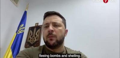 Ukrayna Devlet Başkanı Vladimir Zelenskiy, Azovstal'dan sivillerin tahliyesinin başladığını bildirdi