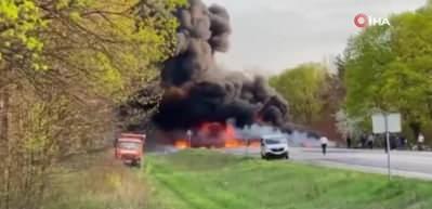 Ukrayna&rsquo;da katliam gibi trafik kazası: 16 &ouml;l&uuml;, 6 yaralı