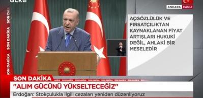 Başkan Erdoğan'dan konut i&ccedil;in m&uuml;jdeleri sıraladı 