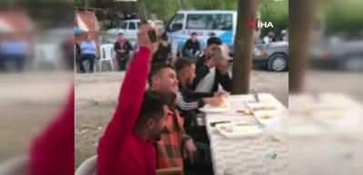 Yaptıkları yanlarına kar kalmadı! D&uuml;ğ&uuml;n magandaları yakalandı