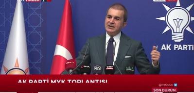 AK Parti S&ouml;zc&uuml;s&uuml; &Ccedil;elik'ten Mi&ccedil;otakis'in mesnetsiz iddilarına sert tepki