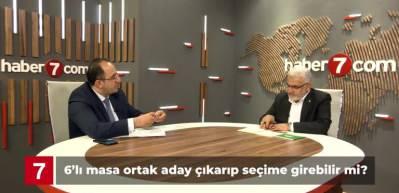 H&Uuml;DA PAR Genel Başkanı Zekeriya Yapıcıoğlu'dan 6'lı masa a&ccedil;ıklaması