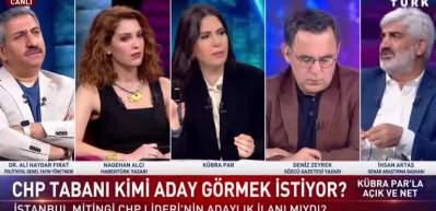 İhsan Aktaş, canlı yayında a&ccedil;ıkladı! CHP tabanı onun dışında adayı kabullenmez