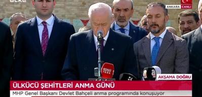 MHP lideri Bah&ccedil;eli: Yılmayacağız, yıkılmayacağız, mutlaka başaracağız