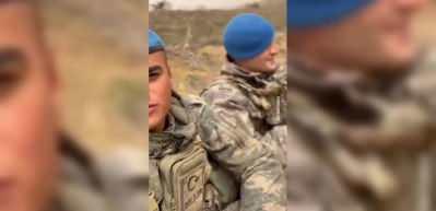 Şehit askerden geriye bu video kaldı!