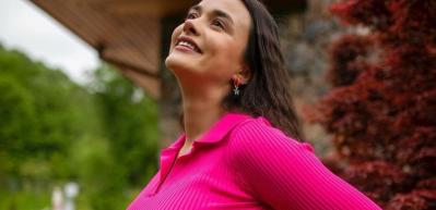 Hande Soral'ın mutlu g&uuml;n&uuml;!