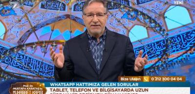 İnternette vakit ge&ccedil;irmek g&uuml;nah mıdır? Prof. Dr. Mustafa Karataş a&ccedil;ıklıyor