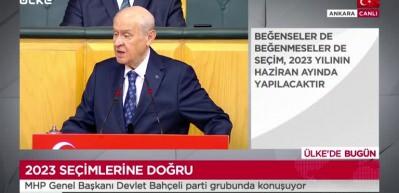 Bah&ccedil;eli'den Adamsan kararını a&ccedil;ıkla diyerek Kemal Kılı&ccedil;daroğlu'na tepki g&ouml;sterdi