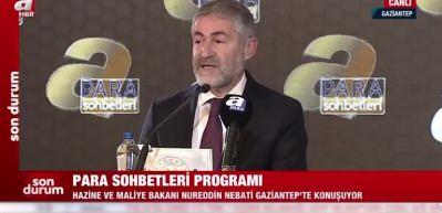 Bakan Nebati'den GES a&ccedil;ıklaması