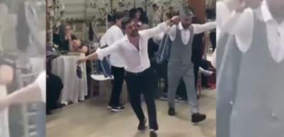 Bu bambaşka bir halay başı! Sosyal medyayı salladı