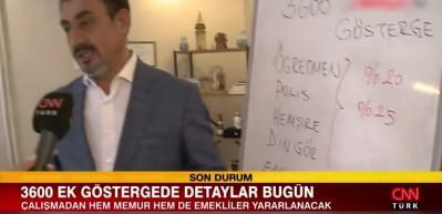 G&ouml;zler Erdoğan'da: İşte 3600 ek g&ouml;sterge ile yeni maaş ve tazminatlar