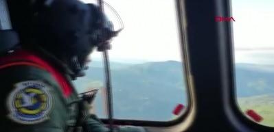 İtalya Hava Kuvvetleri, kaybolan helikopterin arama &ccedil;alışmalarına katıldı