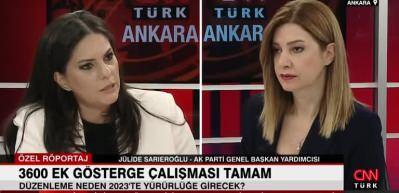 Sıra EYT d&uuml;zenlemesinde mi? Julide Sarıeroğlu'ndan dikkat &ccedil;eken 3600 ek g&ouml;sterge a&ccedil;ıklaması