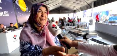 55 yaşındaki Kadriye Teyze'den gen&ccedil;lere "uzay" dersi