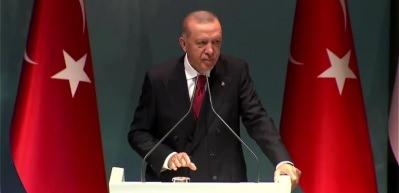 Cumhurbaşkanı Erdoğan "S&uuml;t d&ouml;km&uuml;ş kedi gibi kabahatlerini gayet iyi biliyorlar" dedi