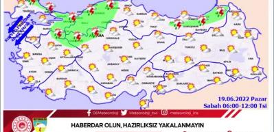 Meteoroloji'den kritik uyarı! 14 ile kuvvetli sağanak bekleniyor