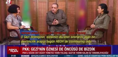 PKK&rsquo;lı Tekin Yoldaş&rsquo;tan itiraf: Gezi&rsquo;nin &ouml;znesi de &ouml;nc&uuml;s&uuml; de bizdik!