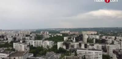 Rusya&rsquo;nın saldırısı altındaki Harkiv&rsquo;in i&ccedil;ler acısı hali drone ile g&ouml;r&uuml;nt&uuml;lendi
