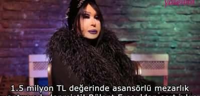 1.5 milyon TL değerinde asans&ouml;rl&uuml; mezarlık yaptıracak denmişti! B&uuml;lent Ersoy'dan sert &ccedil;ıkış