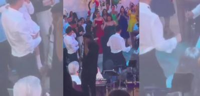 Amine Gülşe görümcesinin düğün gününde resmen döktürdü! 